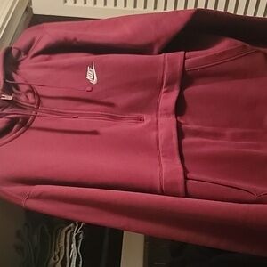 Nike fleece hoodie zip up